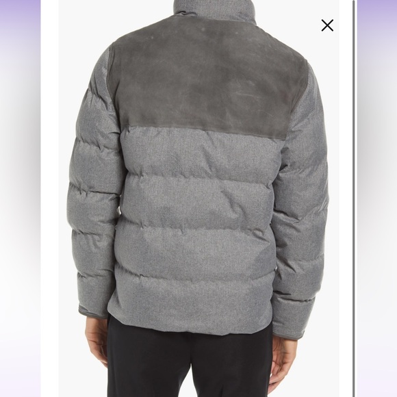 (JZ-35) John Varvatos Stephen Water Resistant Puffer Jacket - Picture 5 of 7